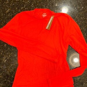 Bright Red Women's Top